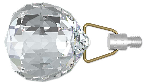 crystal on suncatcher component